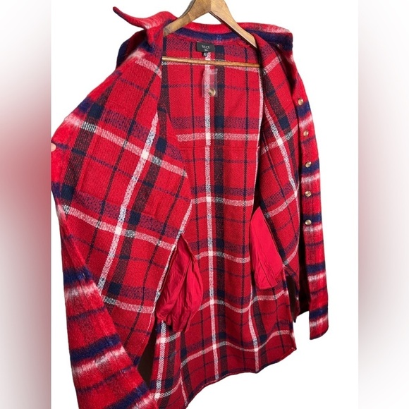 NWOT Vici Women’s Plaid Shaket - Picture 5 of 13